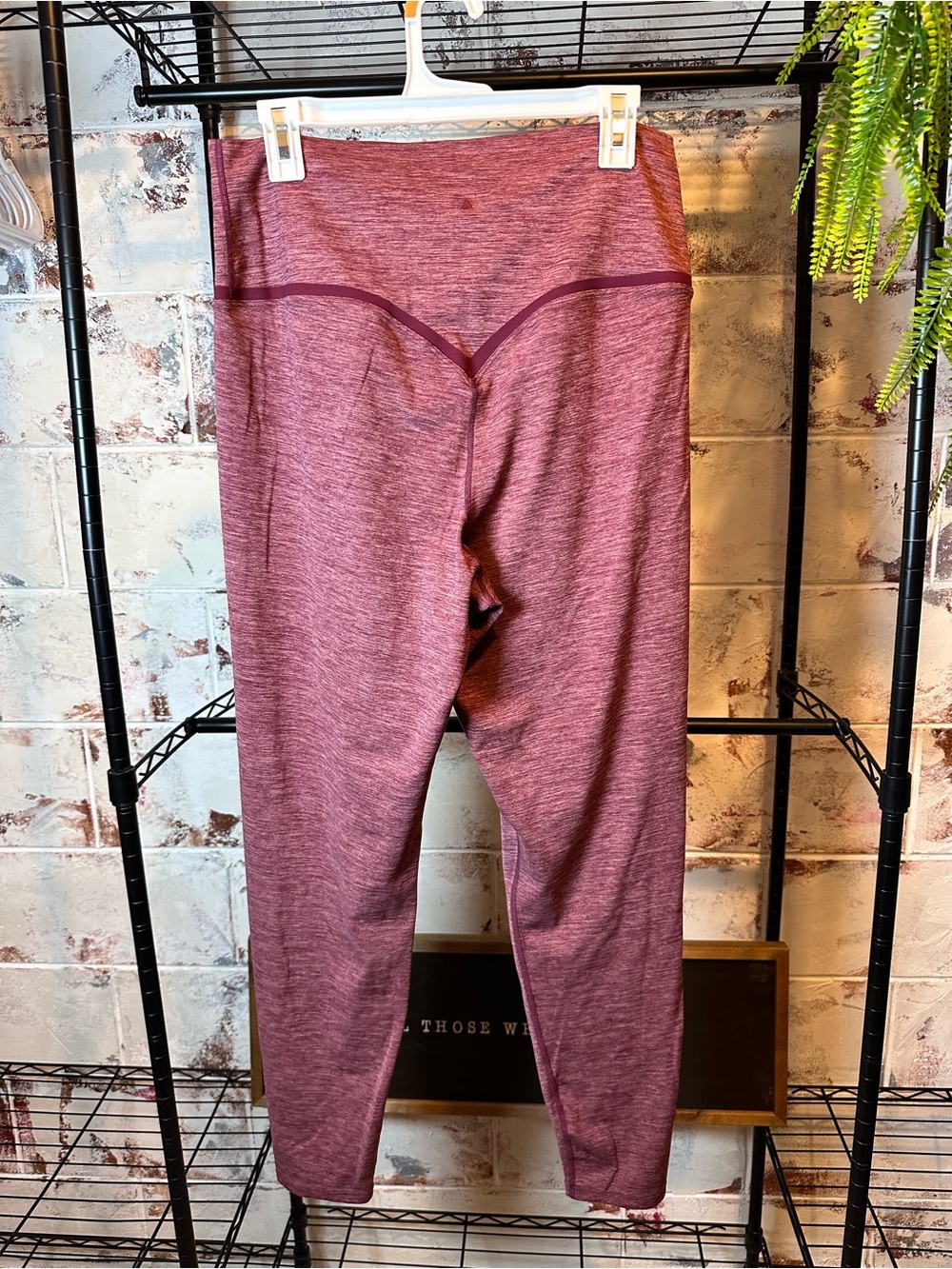 Vitality Daydream Mauve Women's Leggings XXXL Crossover High-Waisted Pull On - Picture 8 of 10